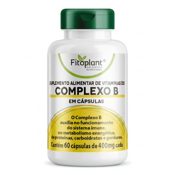 Complexo B 400mg 60 cáps
