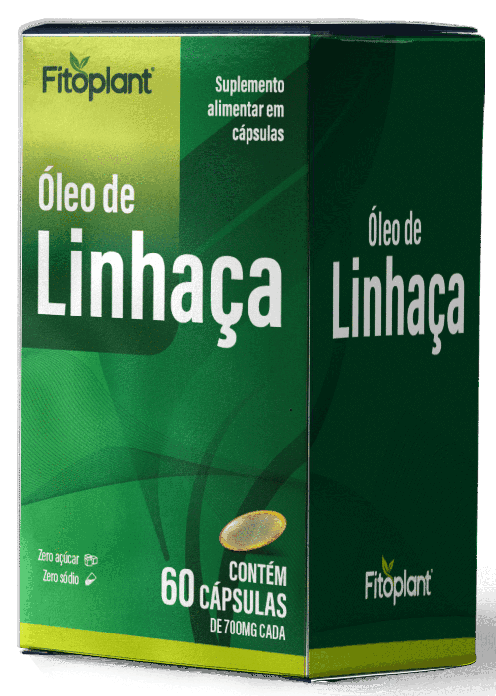 Óleo de Linhaça Dourada 700mg 60Caps