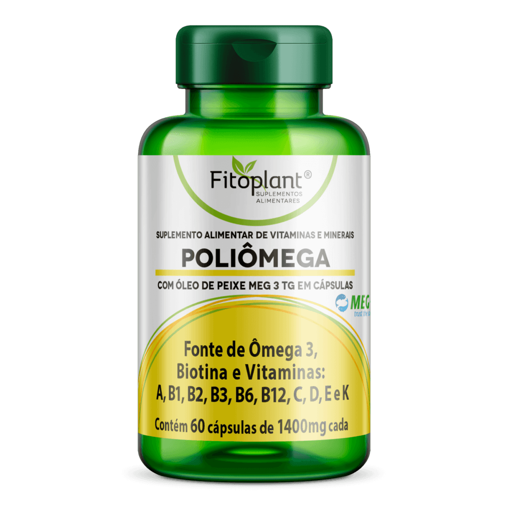 Poliômega 1400mg 60Caps