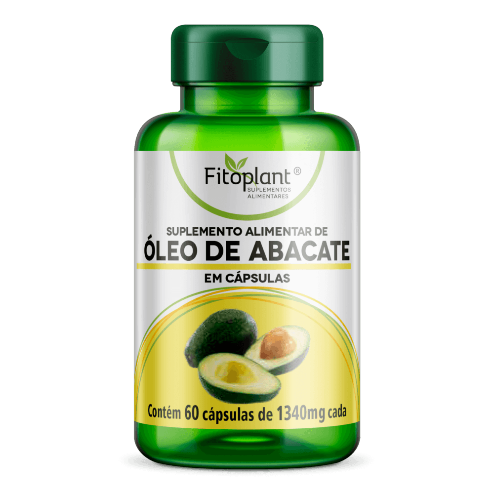 Óleo de Abacate 1340mg 60Caps