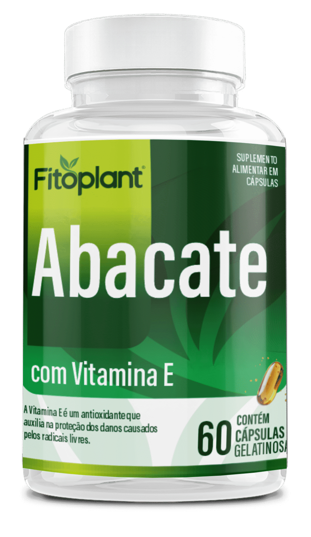 Óleo de Abacate 1340mg 60Caps