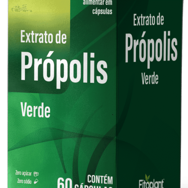 Extrato de Própolis Verde 500mg 60Caps