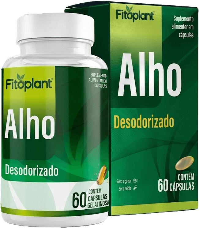 Óleo de Alho 700mg 60Caps
