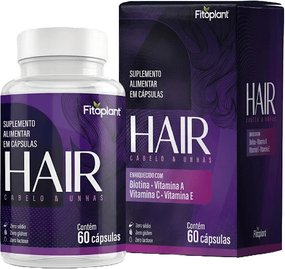Cabelo e Unha 500mg 60Caps
