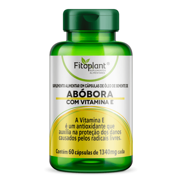 Semente de Abóbora com Vitamina E 1340mg 60Caps