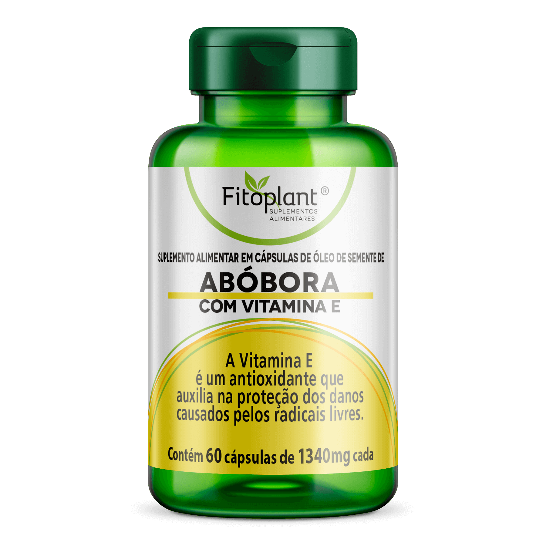 Semente de Abóbora com Vitamina E 1340mg 60Caps
