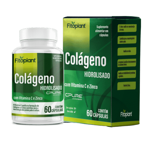 Colágeno Hidrolisado C Pure 500mg 60 cáps