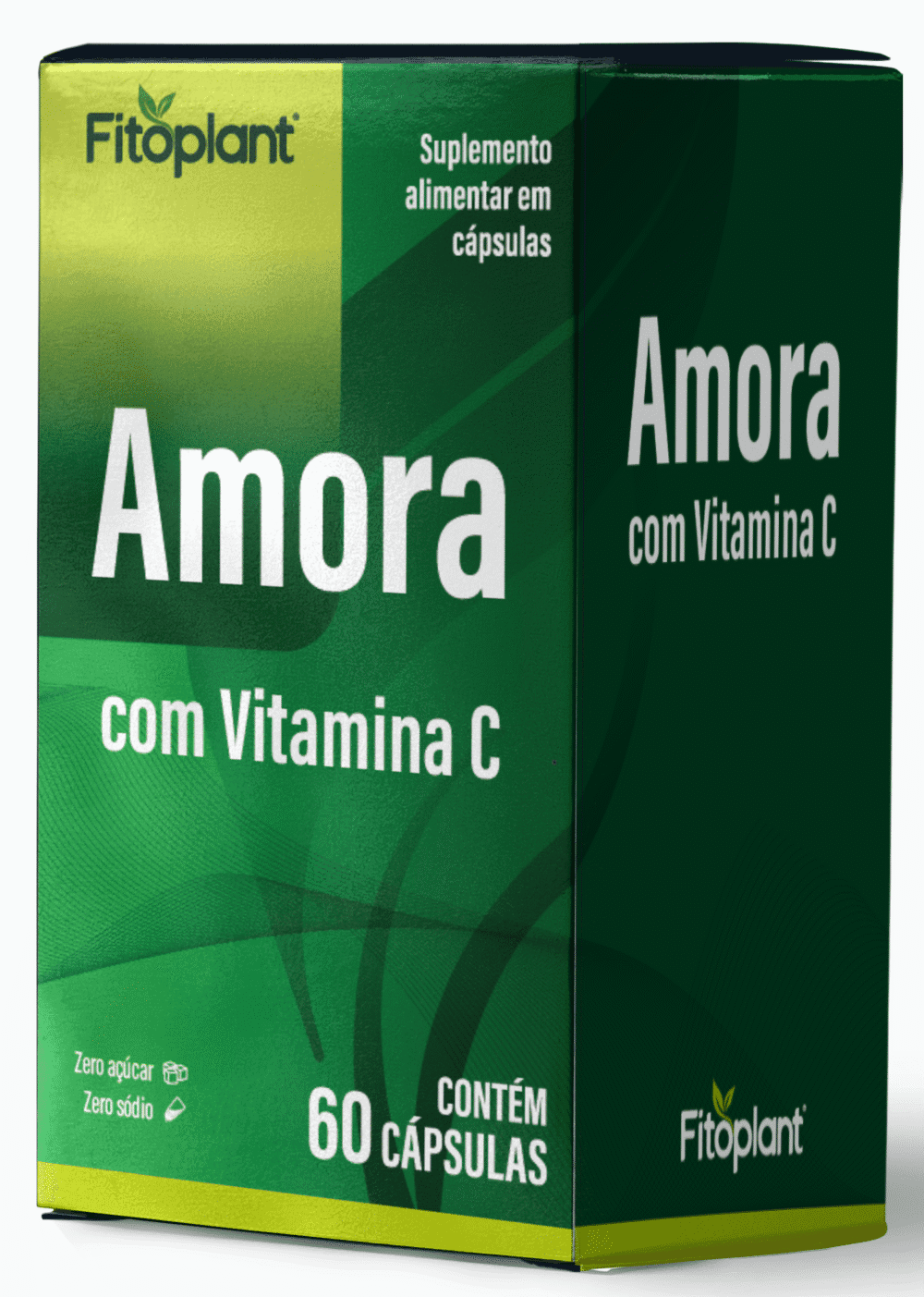 Amora com Vitamina C 815mg 60 cápsulas