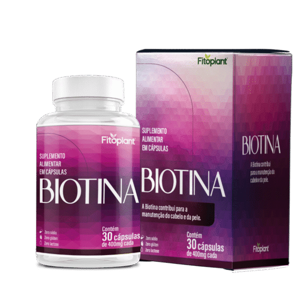 Biotina 400mg 30 cáps