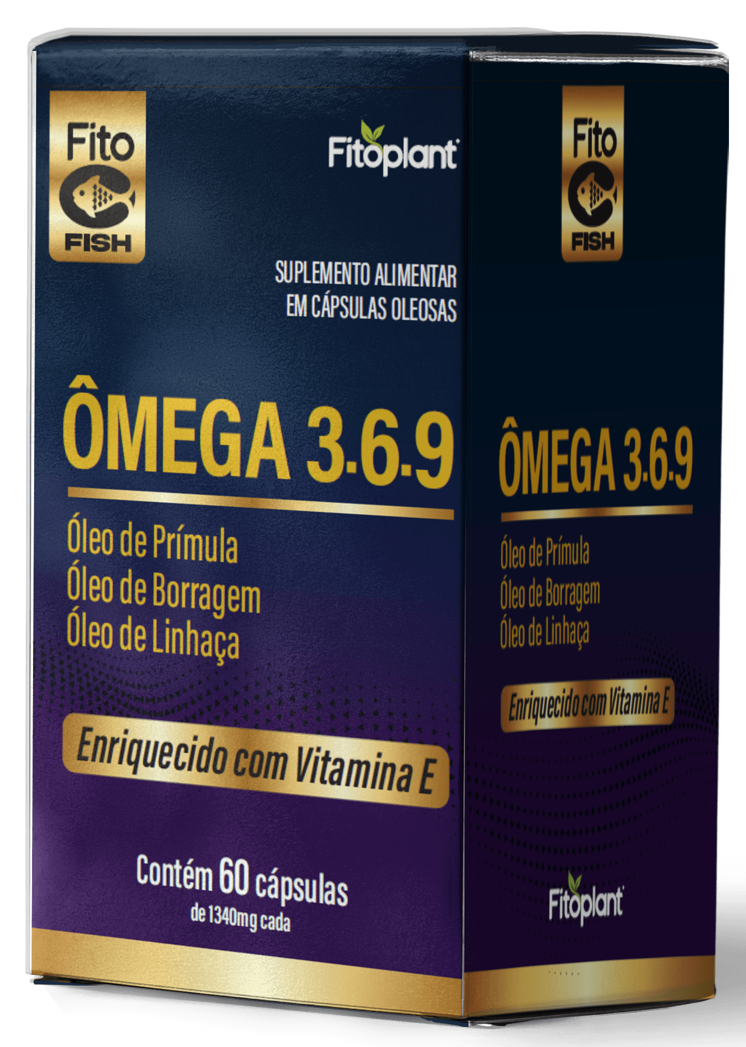 Ômega 3-6-9 1340mg 60Caps - Loja Fitoplant