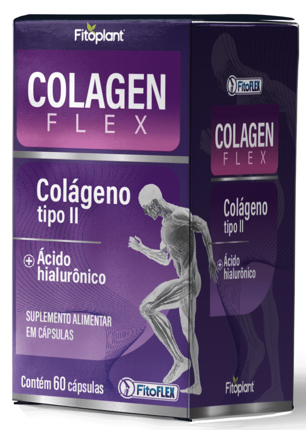 Colágeno Tipo II + Ácido Hialurônico 600mg 60Caps