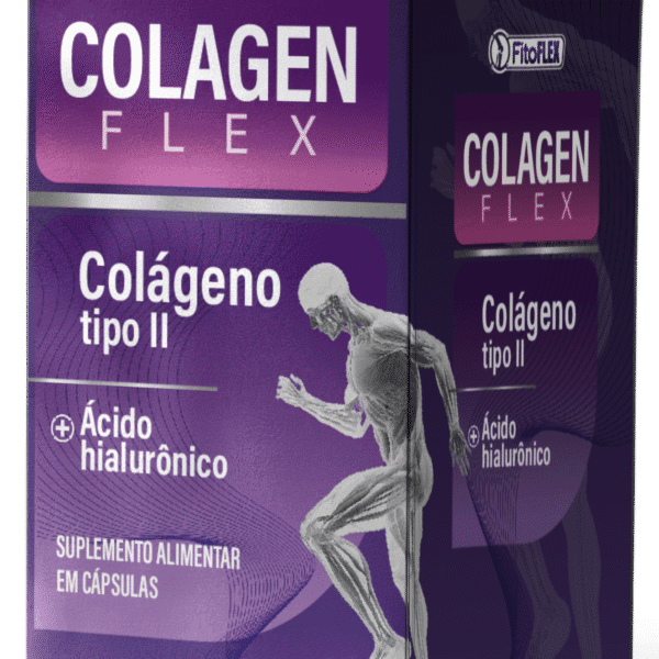 Colágeno Tipo II + Ácido Hialurônico 600mg 60Caps