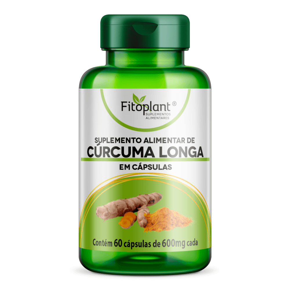 Cúrcuma Longa 600mg 60Caps