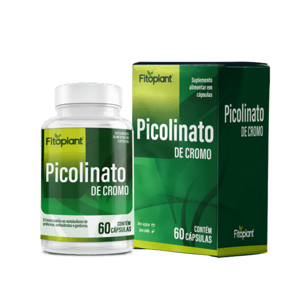 Picolinato de Cromo 250mg 60Caps