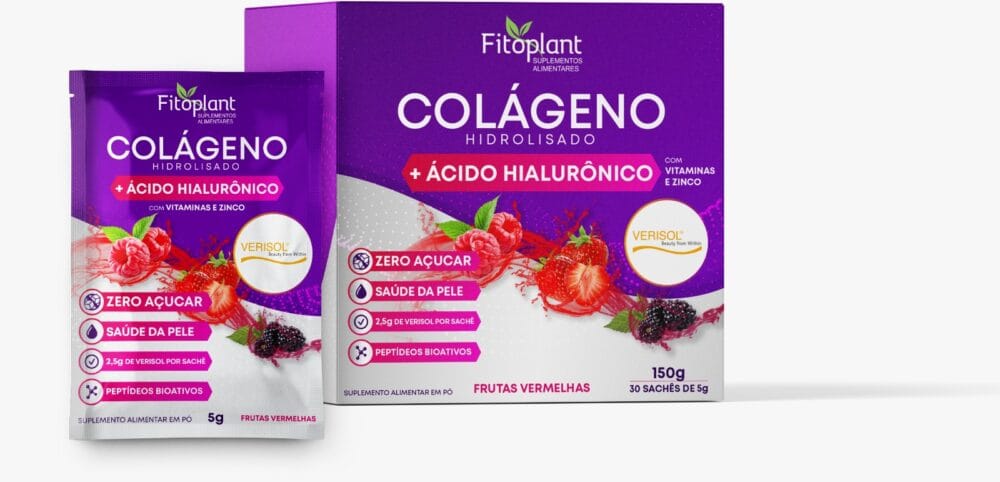 Colágeno Verisol + Ácido Hialurônico 150g