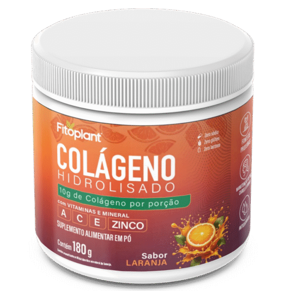 Colágeno Hidrolisado Laranja 180g