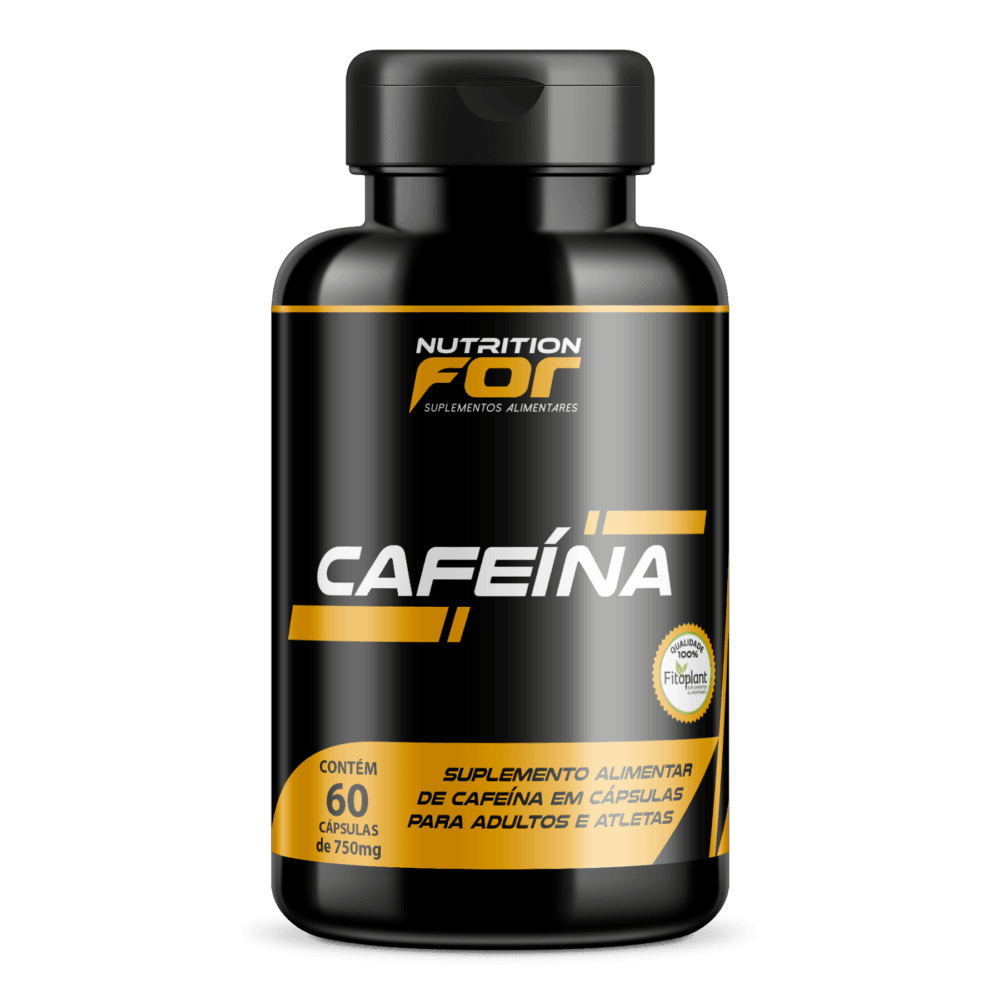 Cafeína 750mg 60Caps