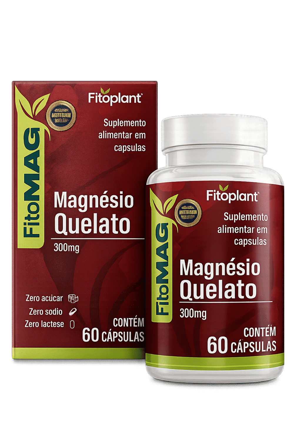 Magnésio Quelato 815mg 60Caps