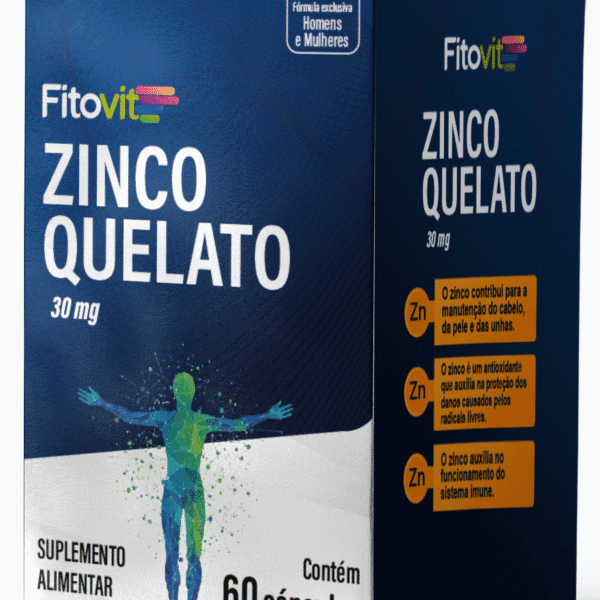 Zinco Quelato 600mg 60Caps