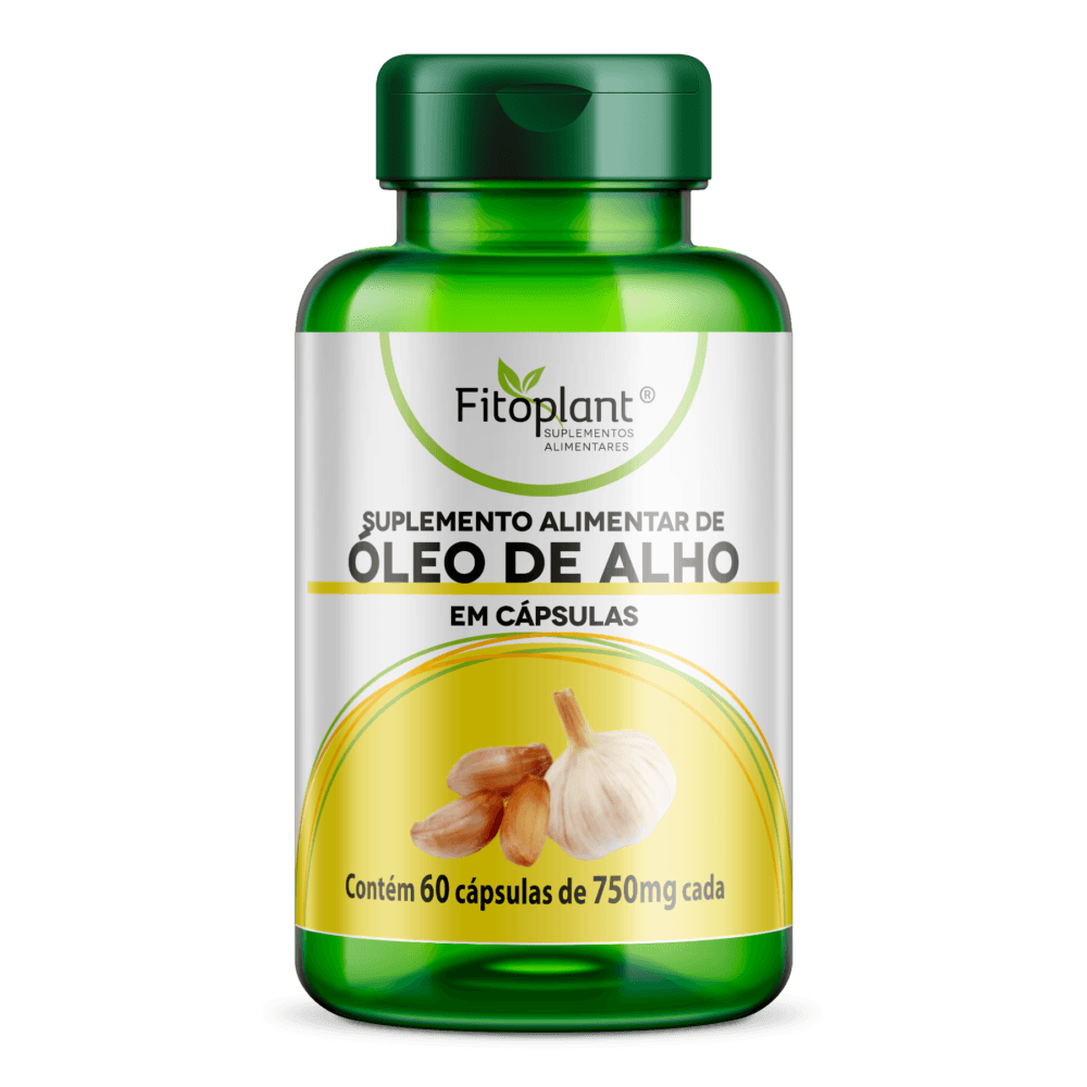 Óleo de Alho 700mg 60Caps