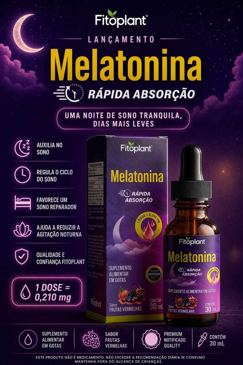 Melatonina 30ML - Imagem 2