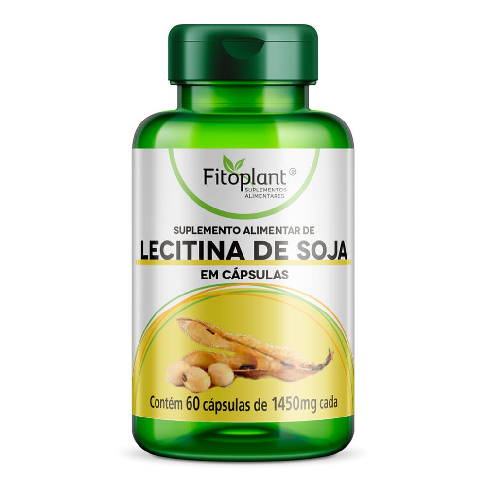 Lecitina de Soja 1450mg 60Caps