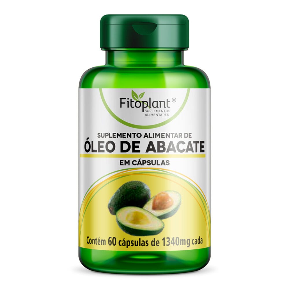 Óleo de Abacate 1340mg 60Caps
