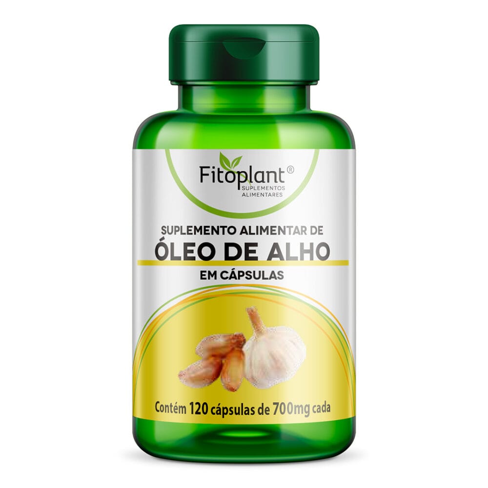 Óleo de Alho 700mg 120Caps