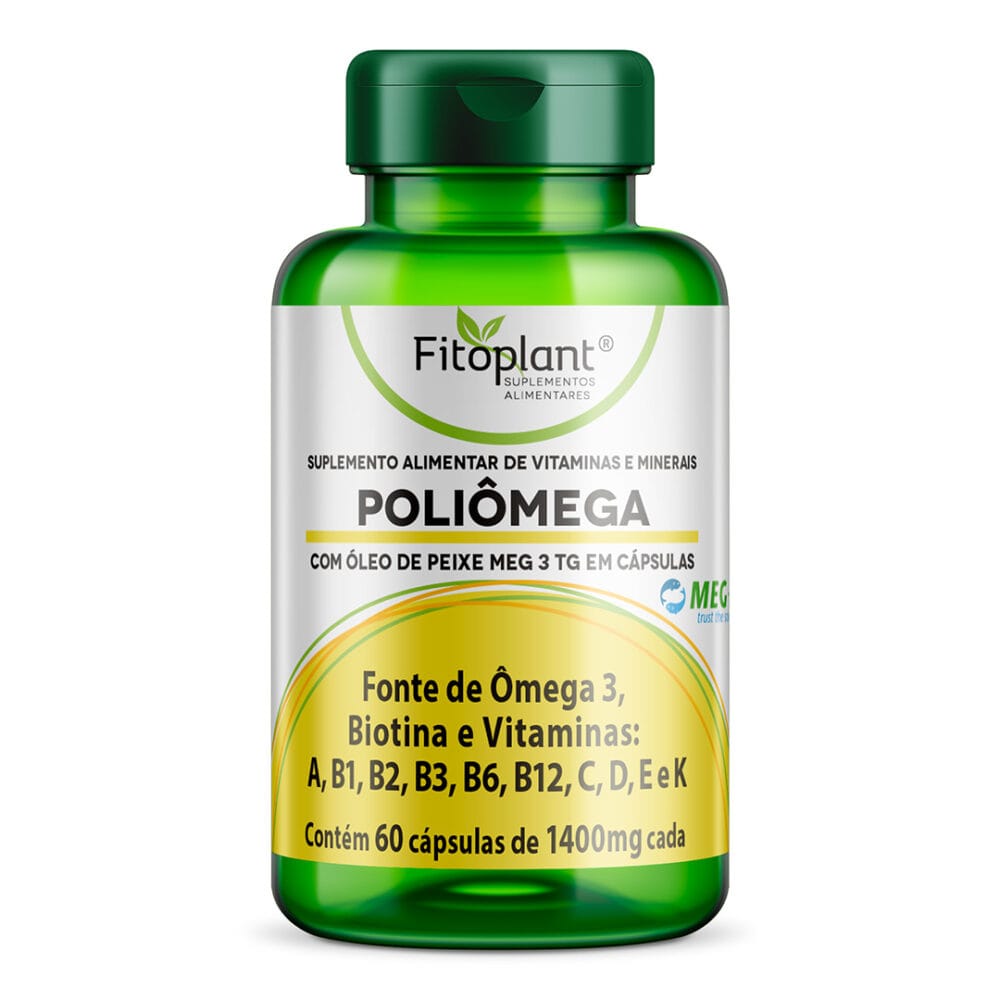 Poliômega 1400mg 60Caps