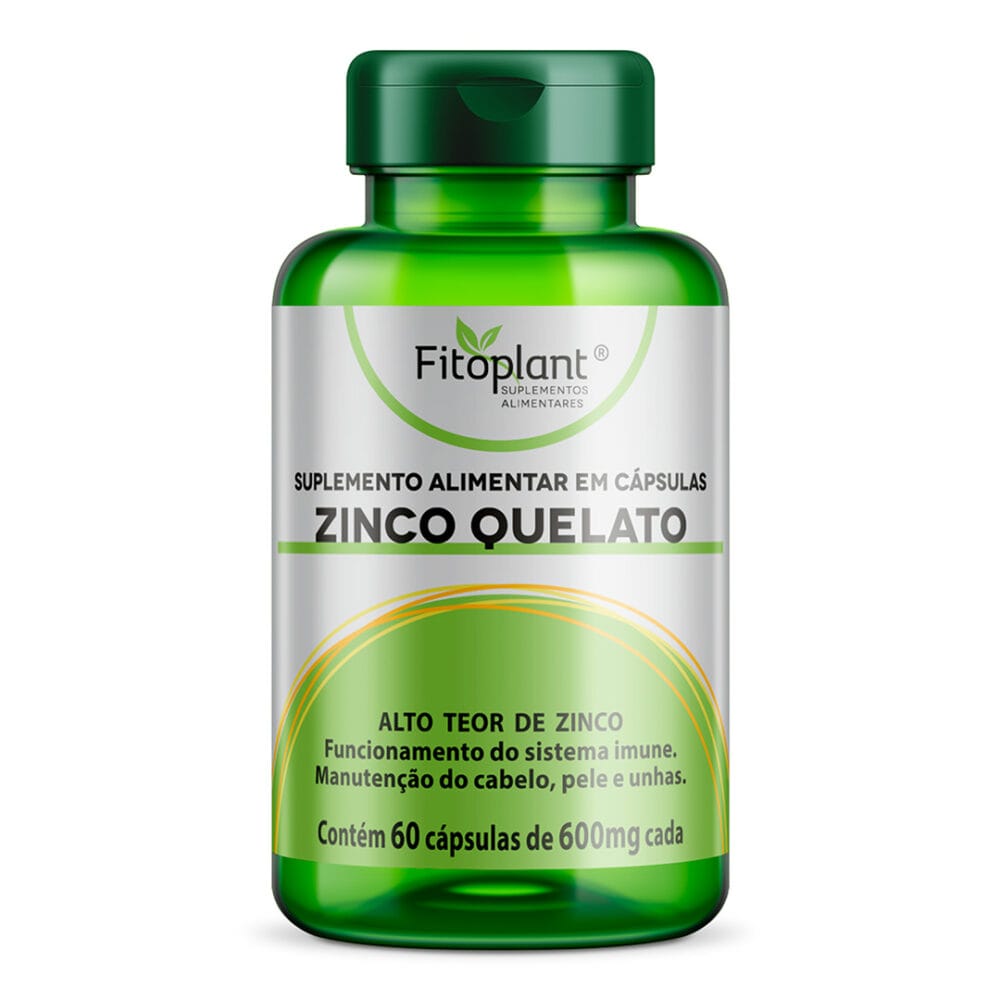 Zinco Quelato 600mg 60Caps